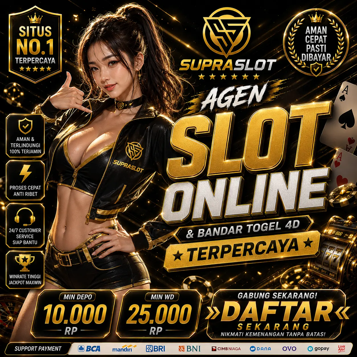 Gambar SUPRASLOT ™ Link Resmi Situs Game Online Terbaik & Terpercaya 2026