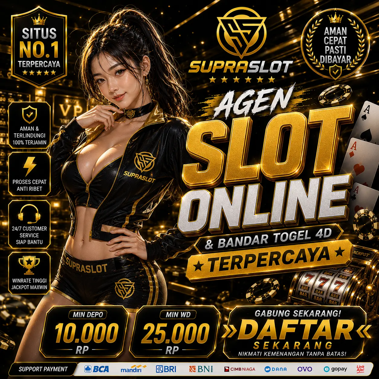 Gambar SUPRASLOT ™ Link Resmi Situs Game Online Terbaik & Terpercaya 2026